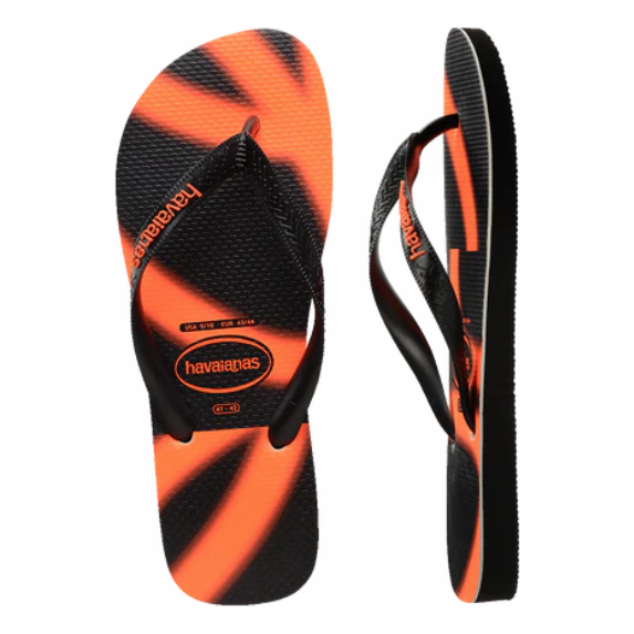 Havaianas - Top Graf - Black/Orange - Velocity 21