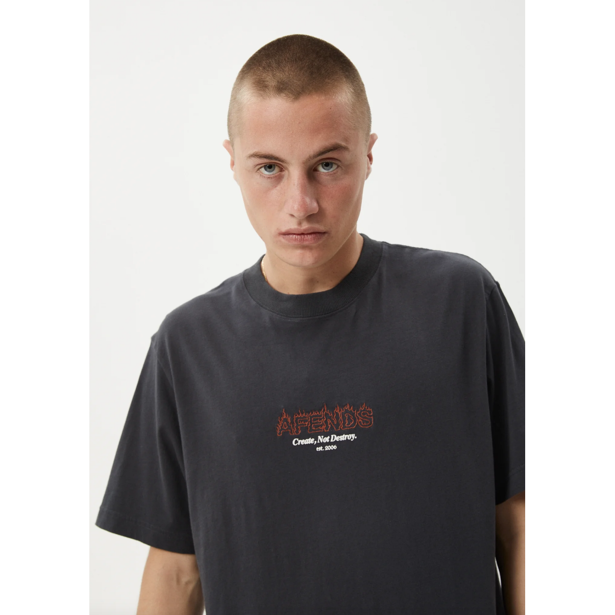 Afends - Ember Recycled Retro Fit Tee - Velocity 21