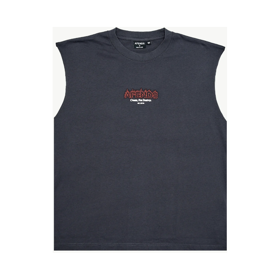 Afends - Ember Recycled Sleeveless Tee - Velocity 21