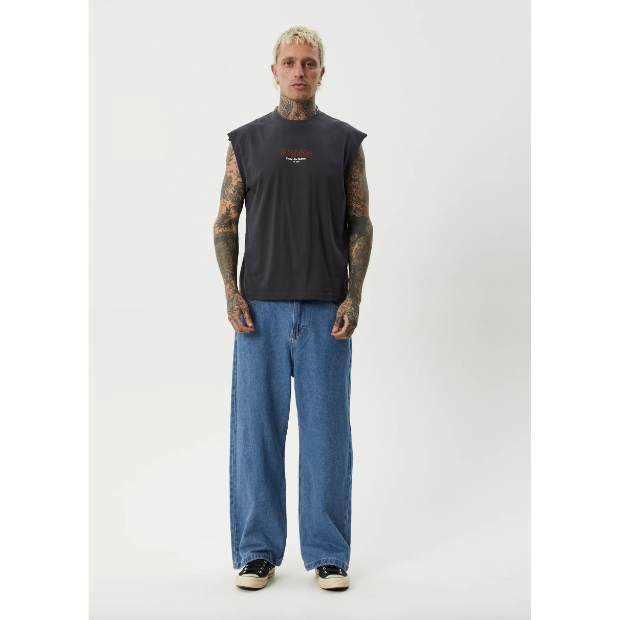 Afends - Ember Recycled Sleeveless Tee - Velocity 21