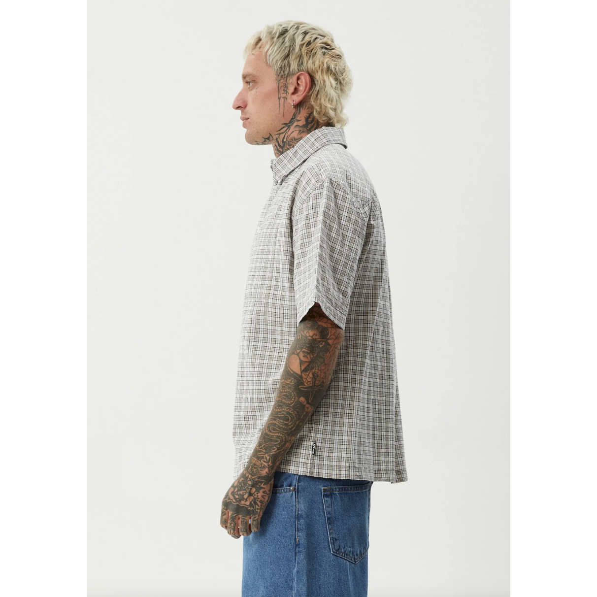 Afends - Drew Organic Seersucker SS Shirt - Velocity 21