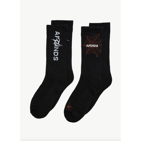 Afends - Art Two Pack Recycled Socks - Velocity 21