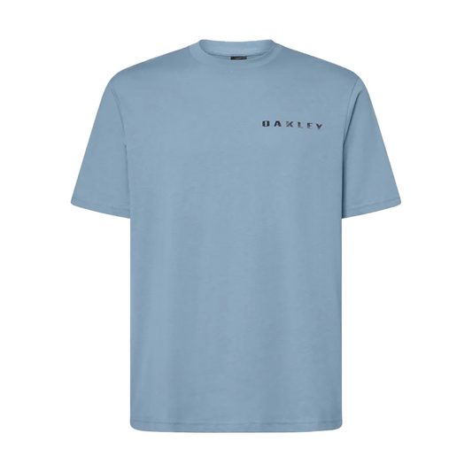 Oakley - Elipse Bark Metal Tee - Stonewash Blue - Velocity 21