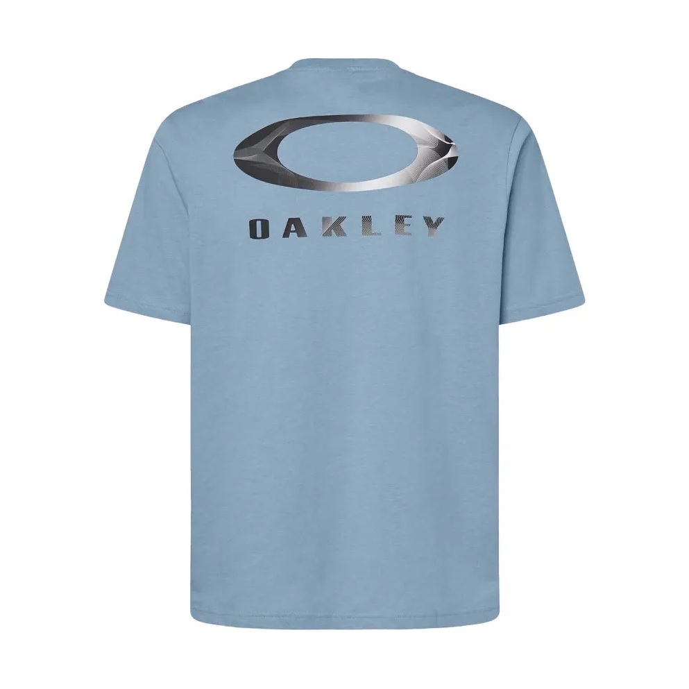 Oakley - Elipse Bark Metal Tee - Stonewash Blue - Velocity 21