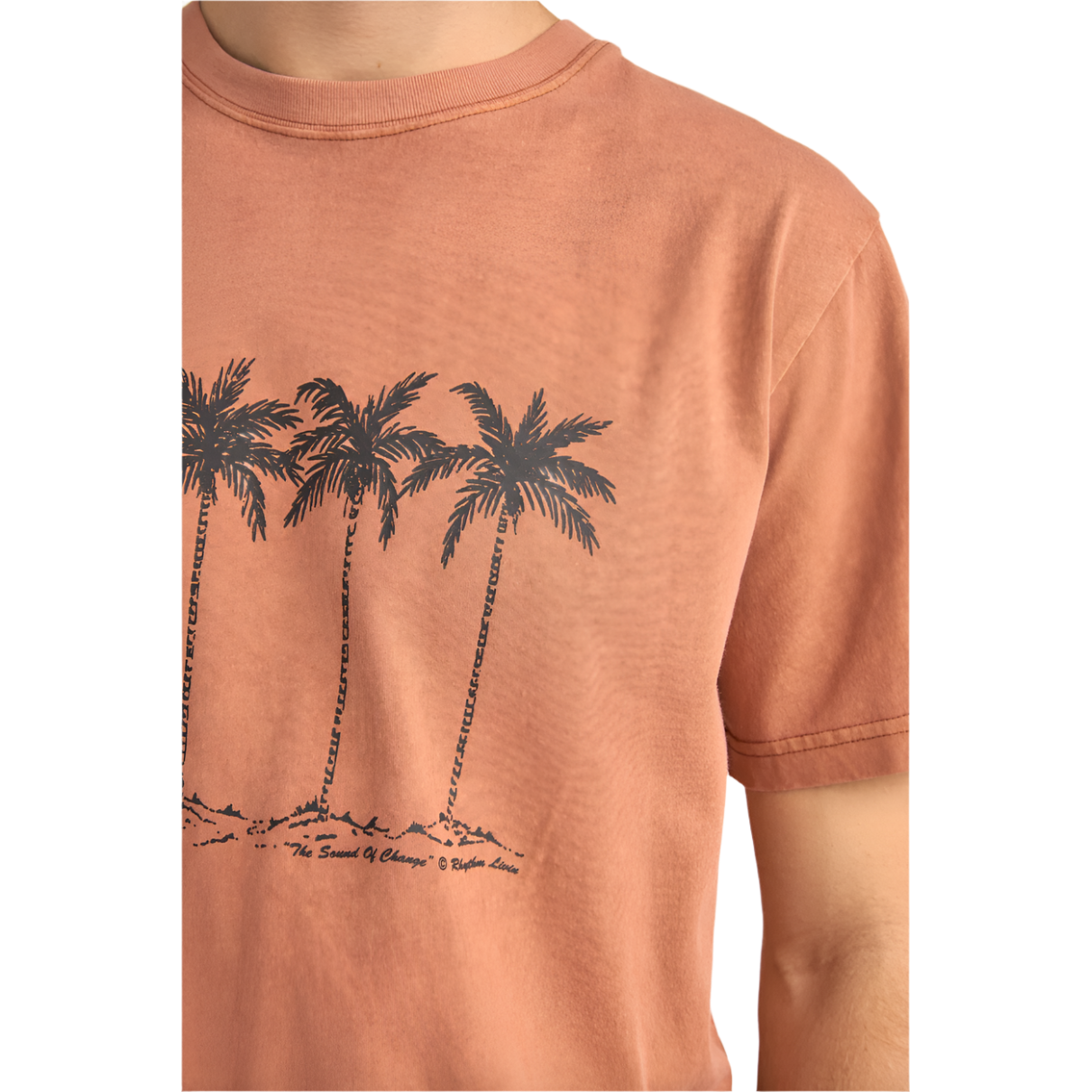 Rhythm - Vintage Palms SS Tee - Clay - Velocity 21