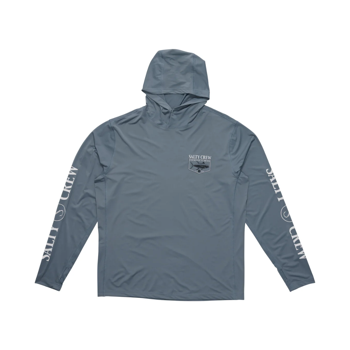 Salty Crew - Angler Hood Sunshirt - Velocity 21