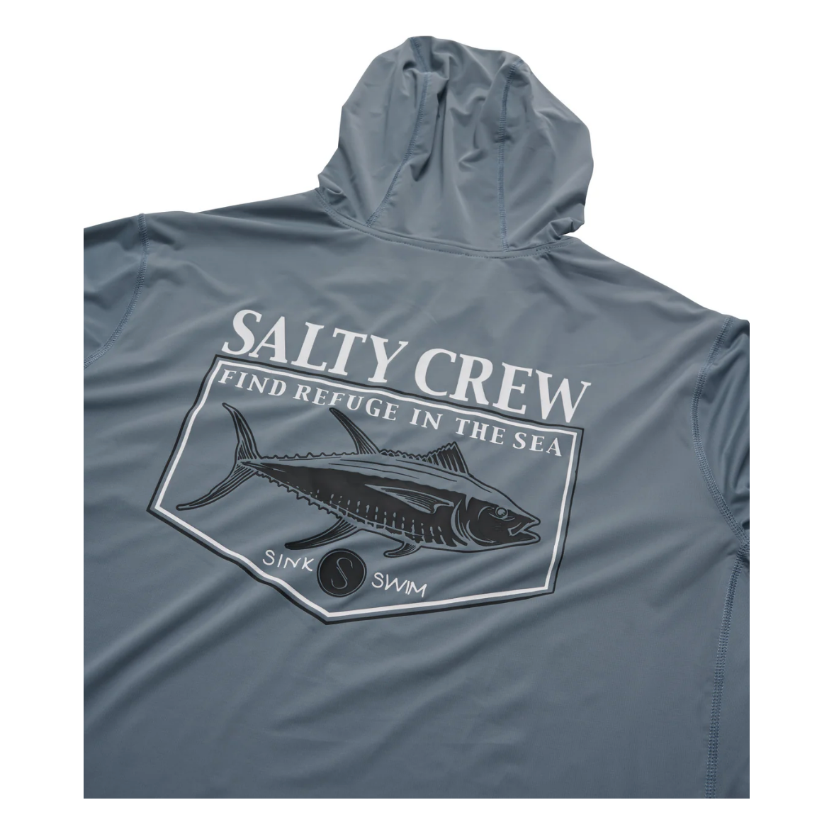 Salty Crew - Angler Hood Sunshirt - Velocity 21