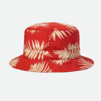 Brixton - Beta Packable Bucket Hat - Aloha Red - Velocity 21