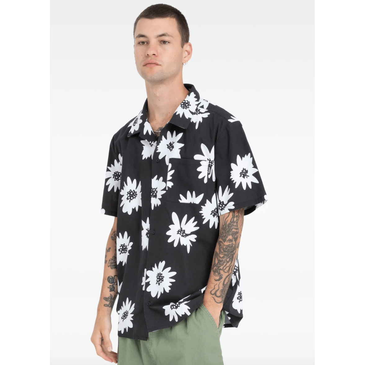 Hurley - Camp Mark Blend SS Shirt - Velocity 21