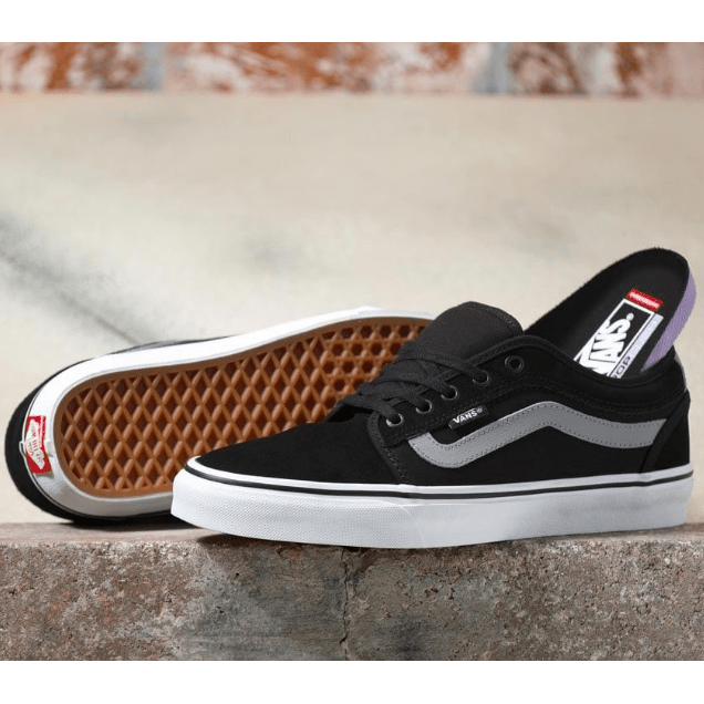 Vans - Chukka Low Sidestripe - Black/Grey - Velocity 21