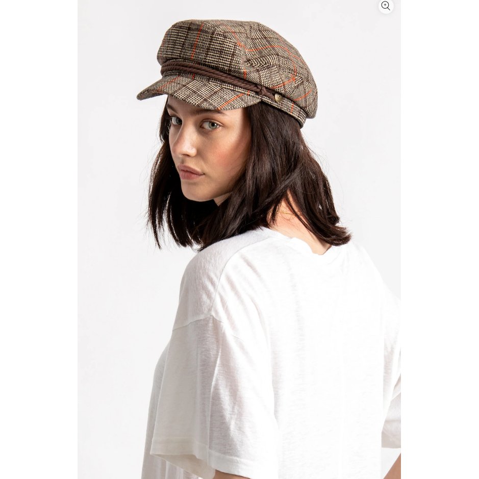 Brixton - Fiddler Cap - Dark Brown - Velocity 21