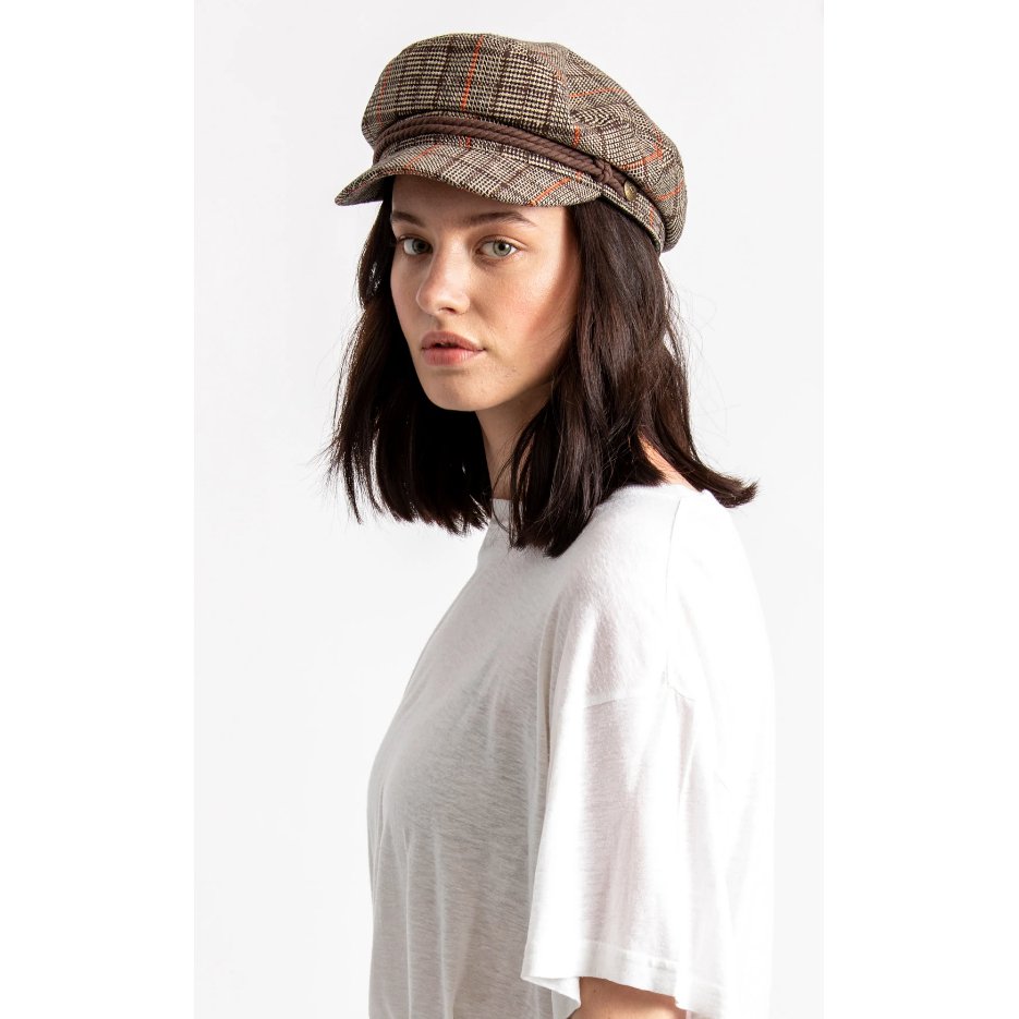 Brixton - Fiddler Cap - Dark Brown - Velocity 21