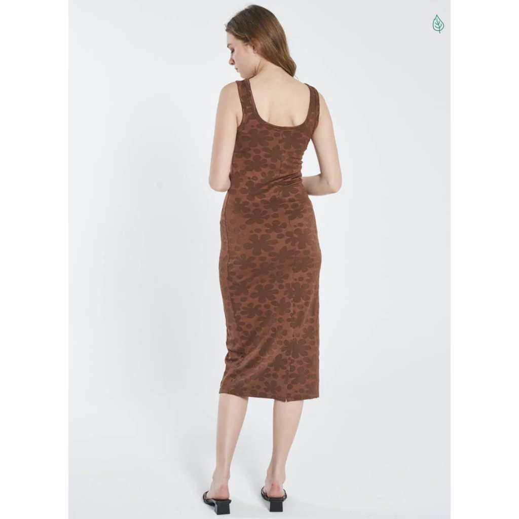 Thrills - Layla Dress - Washed Cocoa - Velocity 21