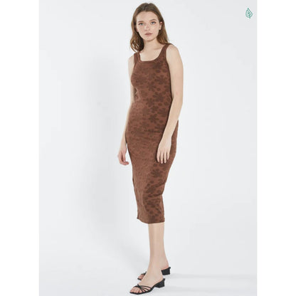 Thrills - Layla Dress - Washed Cocoa - Velocity 21