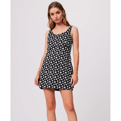 Afends - Pascale Hemp Printed Mini Dress - Velocity 21