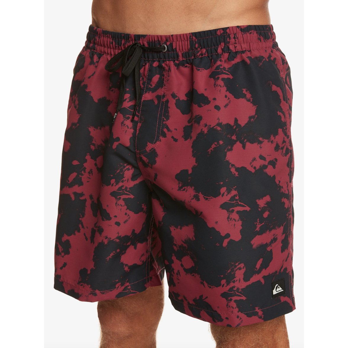 Quiksilver - Re-Mix Volley 17" Boardshort - Mineral Red - Velocity 21