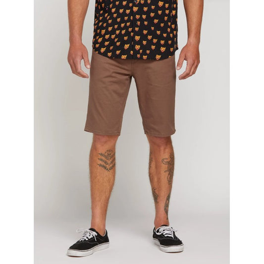 Volcom - Solver Lite 5 Pocket Short - Mushroom - Velocity 21