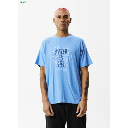 Afends - Waterfall Hemp Tee - Velocity 21